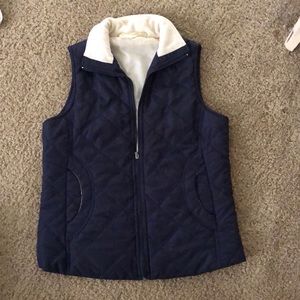 Navy blue vest